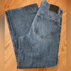 Express High Rise Wide Leg Jeans Women's Size 10 Reg